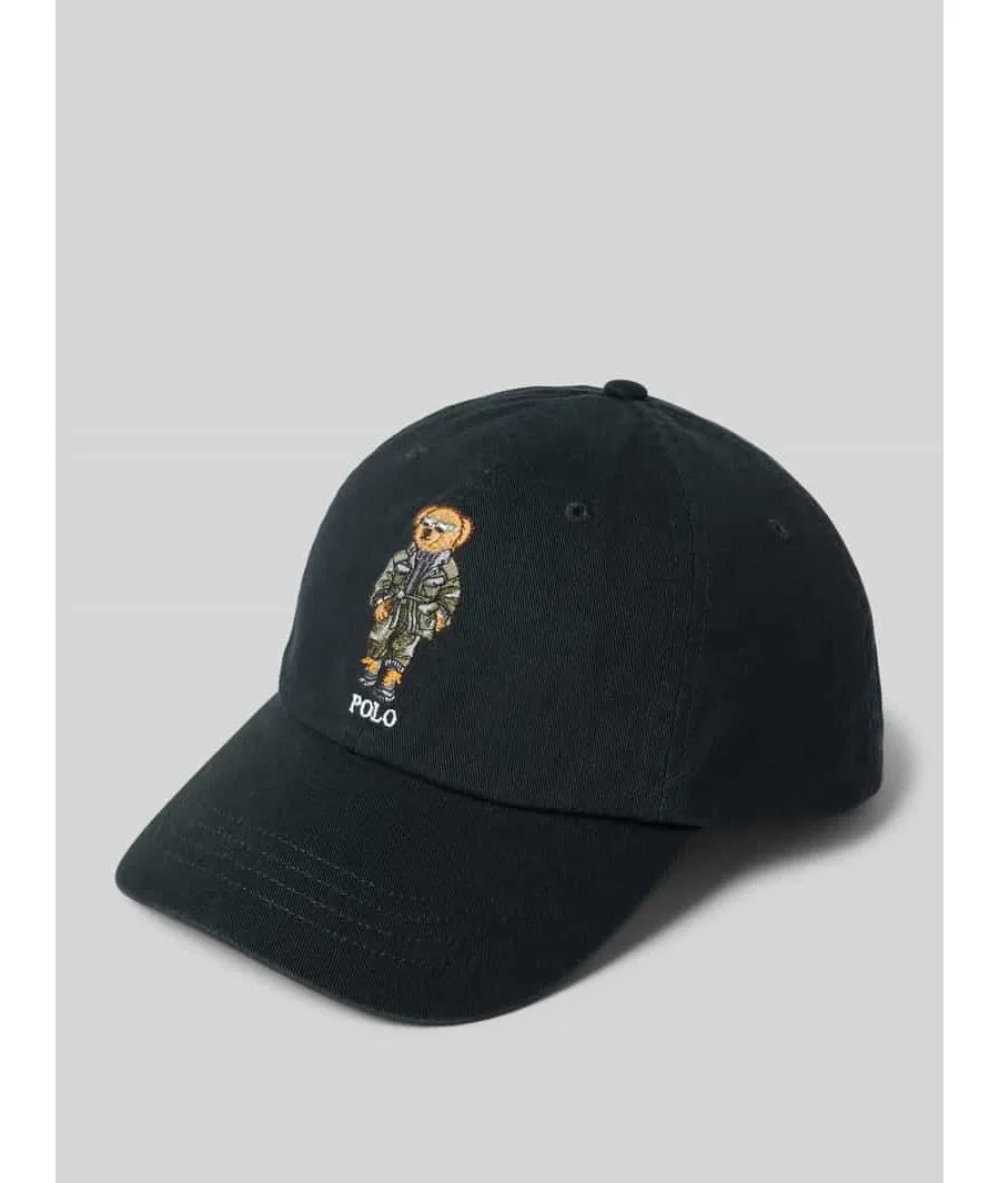 obrazek 1 Czapka z daszkiem i wyhaftowanym motywem i logo