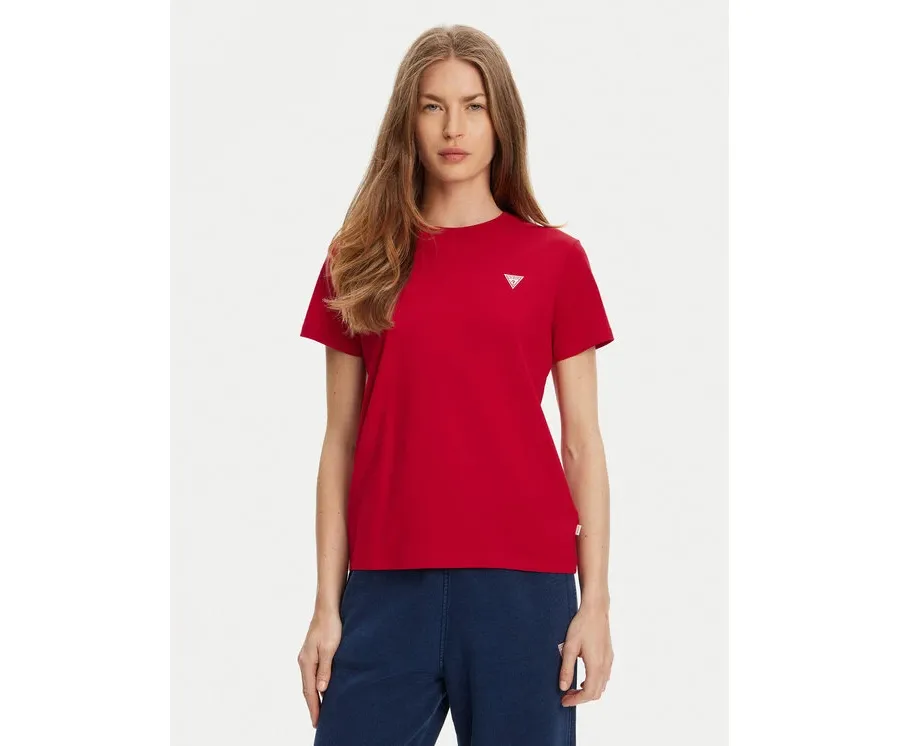 obrazek 1 Guess Jeans T-Shirt W4YI10 J1314 Czerwony Regular Fit