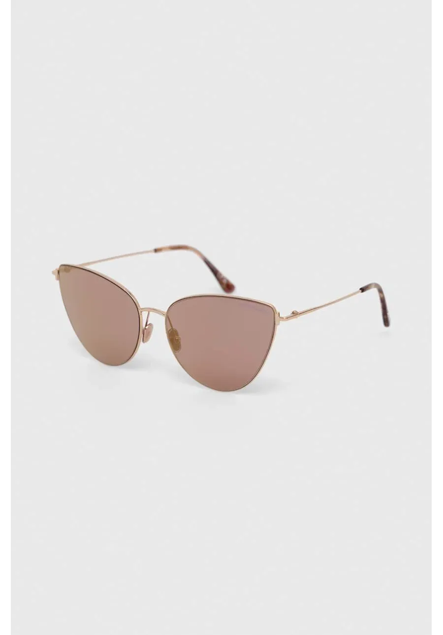 obrazek 1 Tom Ford okulary przeciwsłoneczne damskie kolor różowy