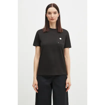Zdjęcie Kenzo t-shirt bawełniany damski kolor czarny FF52TS1504SG.99J