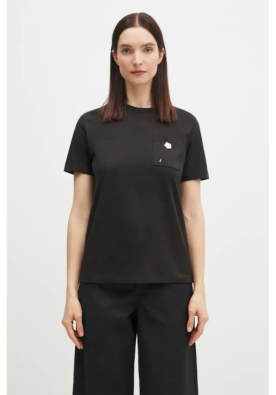 obrazek 1 Kenzo t-shirt bawełniany damski kolor czarny FF52TS1504SG.99J