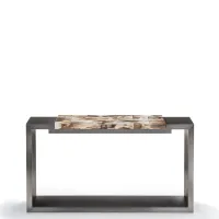 Picture Italian console table with the addition of original materials - Arcahorn