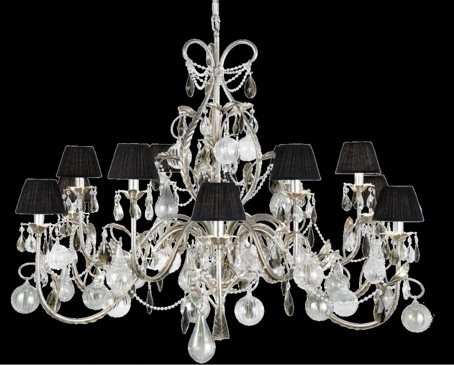 obrazek 1 Wyrafinowany salonowy żyrandol do apartmanetów - Euro Lamp Art