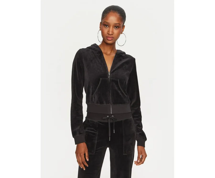 obrazek 1 Juicy Couture Bluza Robyn JCSEBJ007 Czarny Slim Fit