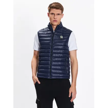 Zdjęcie KARL LAGERFELD Kamizelka 505023 500590 Granatowy Regular Fit