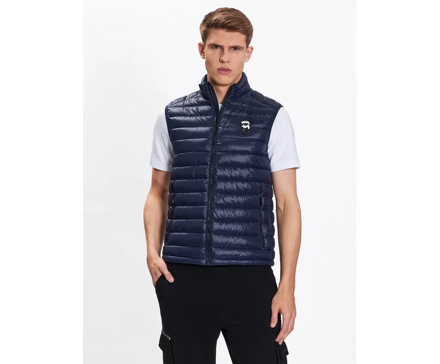 obrazek 1 KARL LAGERFELD Kamizelka 505023 500590 Granatowy Regular Fit