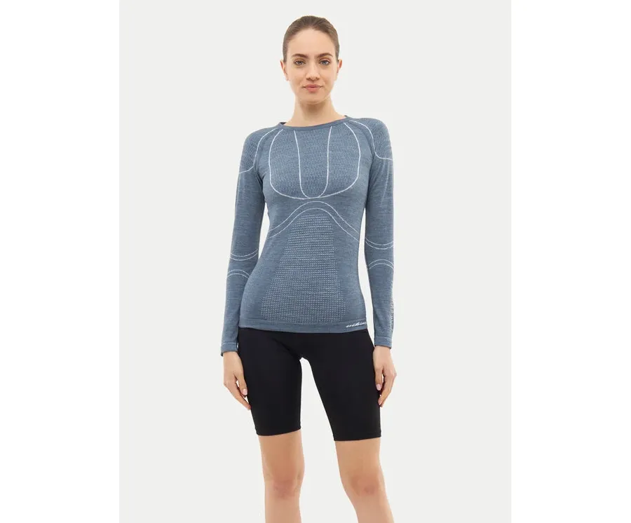 obrazek 1 Viking Bielizna termoaktywna górna Lana Pro Lady 500/23/5758 Niebieski Slim Fit