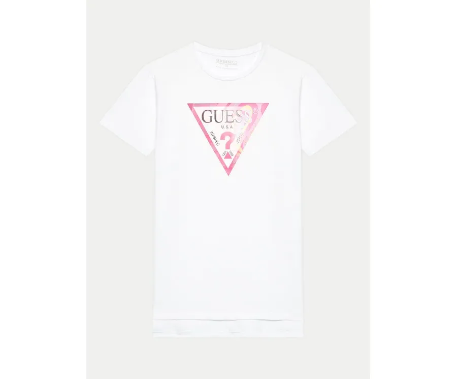 obrazek 1 Guess T-Shirt J4GI35 K6YW4 Biały Regular Fit