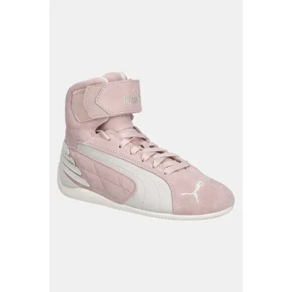 Zdjęcie Puma sneakersy zamszowe Speedcat Mid kolor różowy 400384