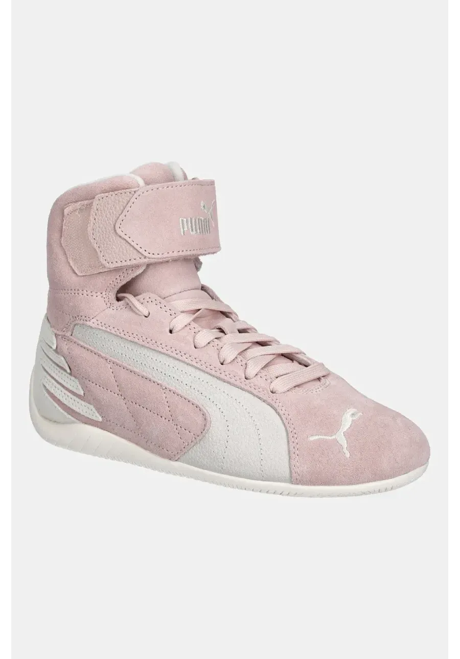 obrazek 1 Puma sneakersy zamszowe Speedcat Mid kolor różowy 400384