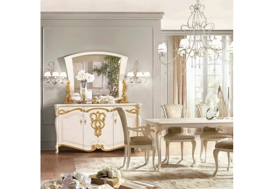 obrazek 2 Klasyczny, włoski prostokątny stół rozkładany 230cm - Casa + 39