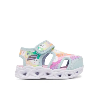Zdjęcie Skechers Sandały Heart Lights Sandals-Cutie Clouds 302977N/TQMT Turkusowy