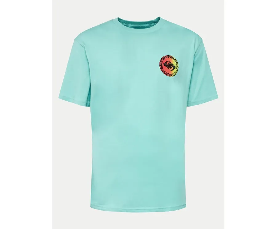 obrazek 1 Quiksilver T-Shirt Long Fade EQYZT07670 Niebieski Regular Fit
