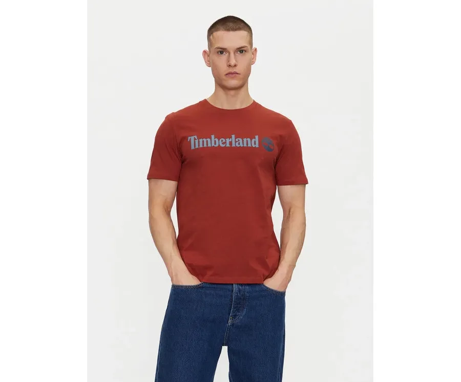 obrazek 1 Timberland T-Shirt TB0A5UPQ Czerwony Regular Fit