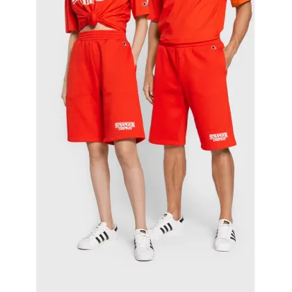 Zdjęcie Champion Szorty sportowe Unisex STRANGER THINGS 217782 Czerwony Regular Fit