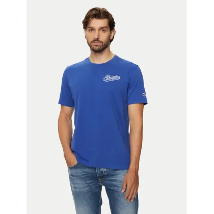 Zdjęcie Champion T-Shirt 218526 Niebieski Regular Fit