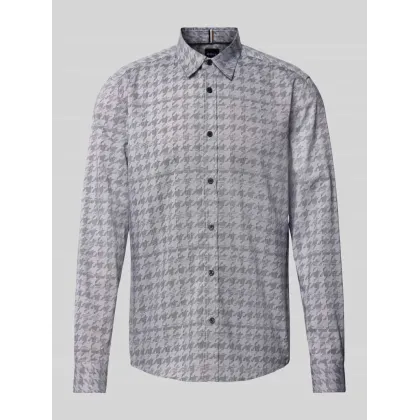 Zdjęcie Koszula casualowa o kroju regular fit z kołnierzykiem typu kent model ‘Liam’