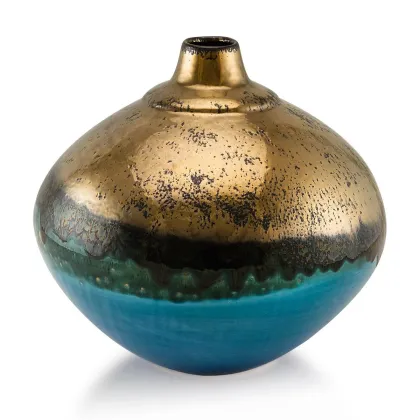 Picture Ceramic vase in the form of a ball – Ahura
