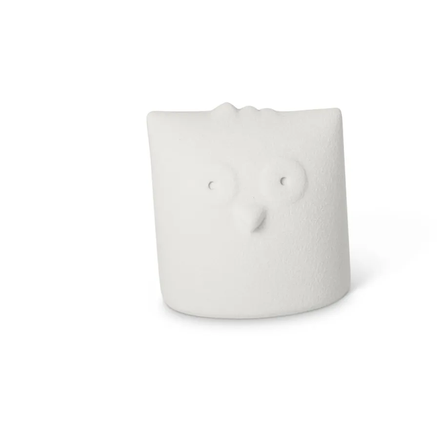obrazek 1 Mała figurka dekoracyjna sowy z ceramiki - 8x5x9 cm