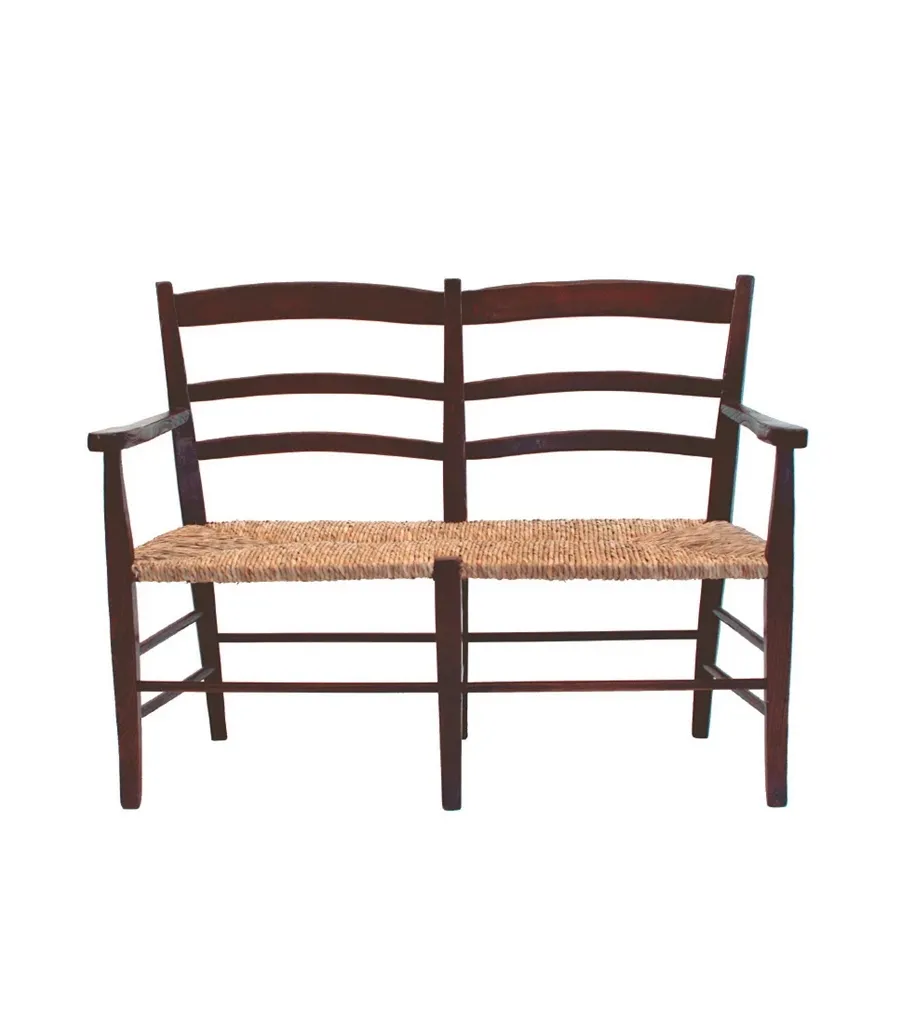 obrazek 1 Piękna osiemnastowieczna dwuosobowa włoska sofa do salonu