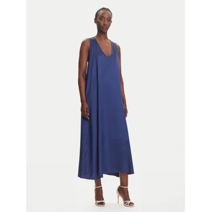 Zdjęcie Fracomina Sukienka letnia FS25SD3005W64101 Granatowy Relaxed Fit