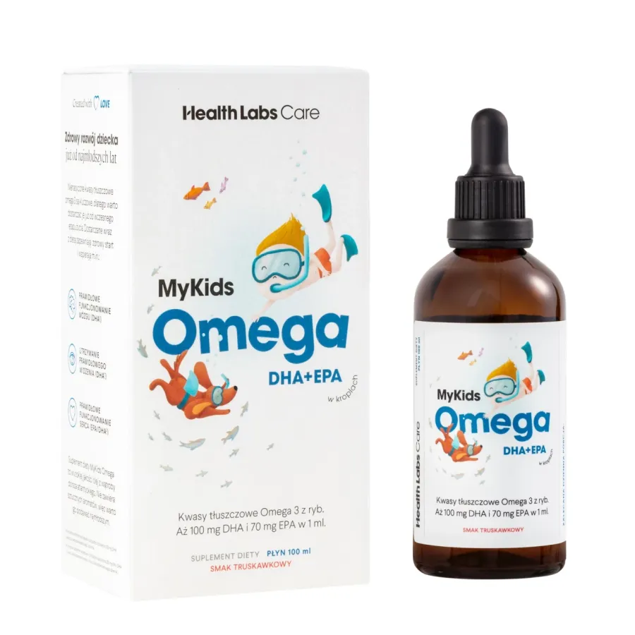 obrazek 1 Health Labs MyKids Omega DHA + EPA Krople Health Labs Care