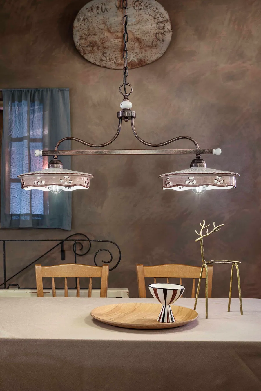 obrazek 2 Klasyczna lampa wisząca z Włoch
