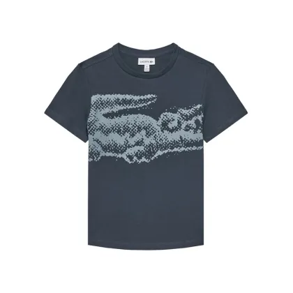 Zdjęcie Lacoste T-Shirt TJ8460 Granatowy Regular Fit
