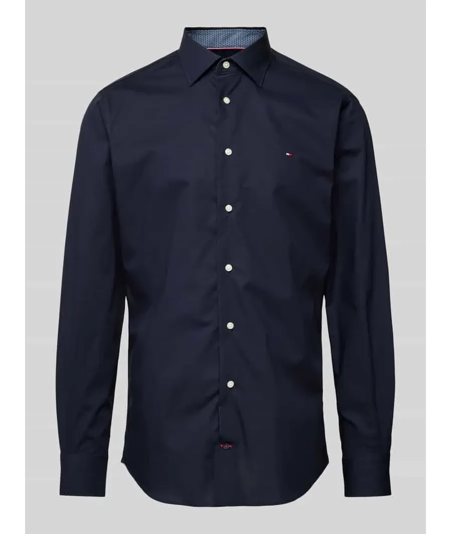 obrazek 1 Koszula biznesowa o kroju regular fit z wyhaftowanym logo model ‘John’