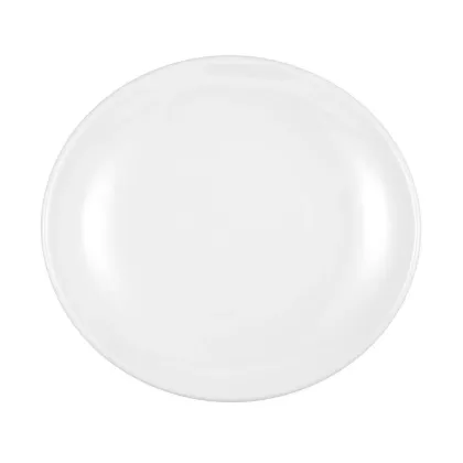 Zdjęcie Porcelanowy owalny talerz śniadaniowy 21 cm w stylu nowoczesnym - Seltmann Weiden