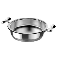 Zdjęcie Włoska patelnia ze stali nierdzewnej 18/10 - Officine Prandelli