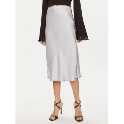 Zdjęcie ViCOLO Spódnica midi TB0340 Szary Regular Fit