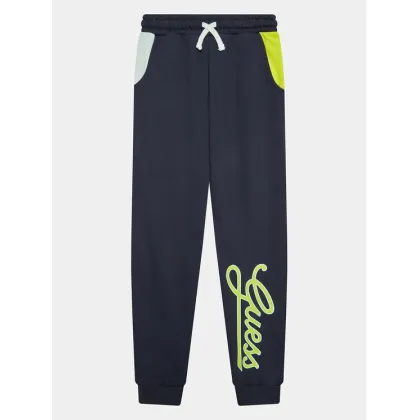 Zdjęcie Guess Spodnie dresowe L3YQ34 KA6R3 Granatowy Relaxed Fit