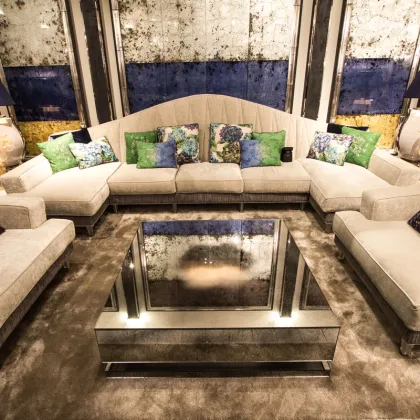 Zdjęcie Szeroka włoska sofa Ducale I180 projektu G.L. Ferreriego