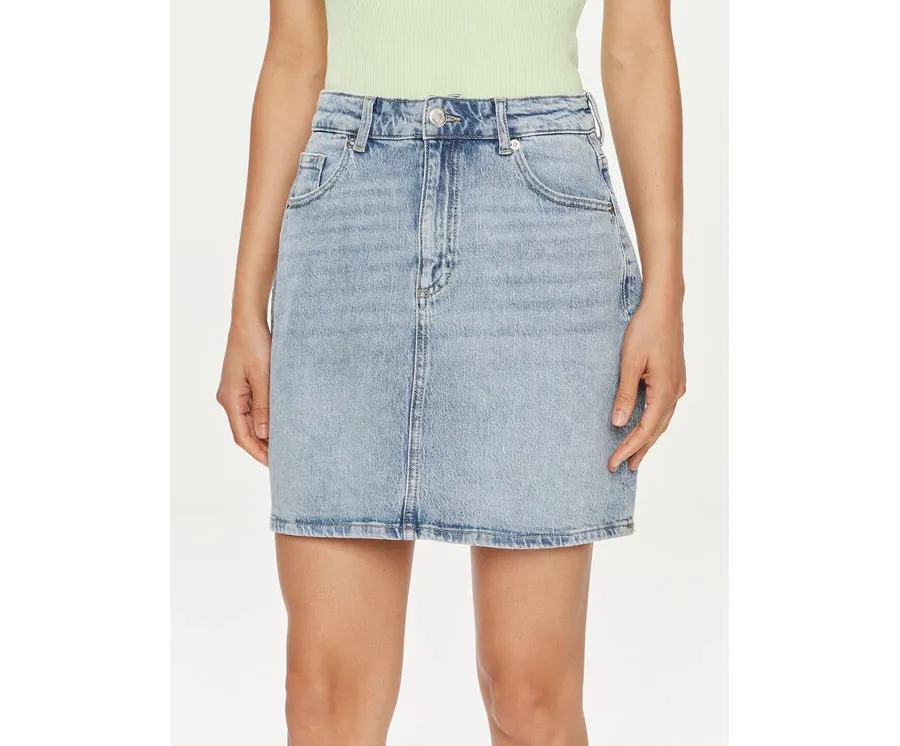 obrazek 1 Vero Moda Spódnica jeansowa Tessa 10301536 Niebieski Regular Fit