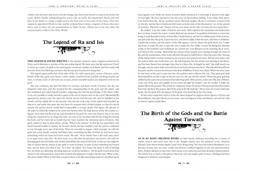 obrazek 2 Książka Bogowie i potwory - Mity i opowieści - Flame Tree Publishing