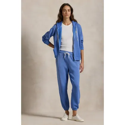 Zdjęcie Polo Ralph Lauren spodnie dresowe kolor niebieski gładkie 211943009