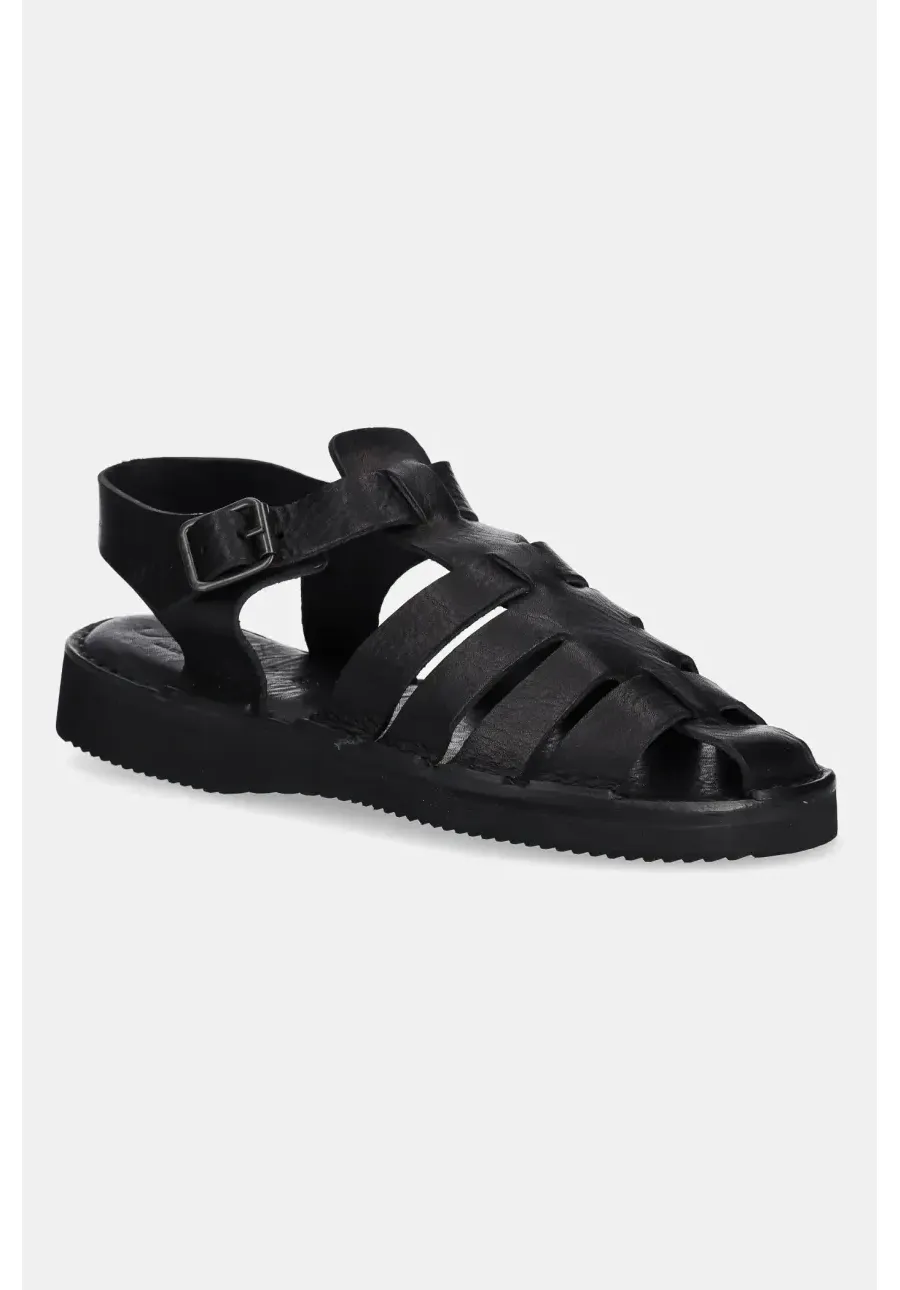 obrazek 1 Fracap sandały skórzane Sandals damskie kolor czarny D038