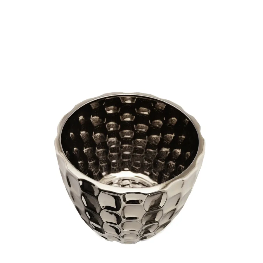 obrazek 2 Zdobiona donica z ceramiki H.27xL.30xD.Int.28 cm