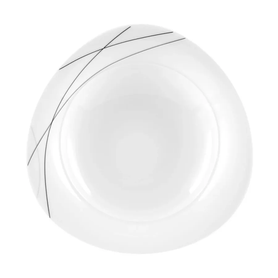 obrazek 2 Talerz głęboki do zupy z porcelany 23,5 cm z Niemiec – Seltmann Weiden