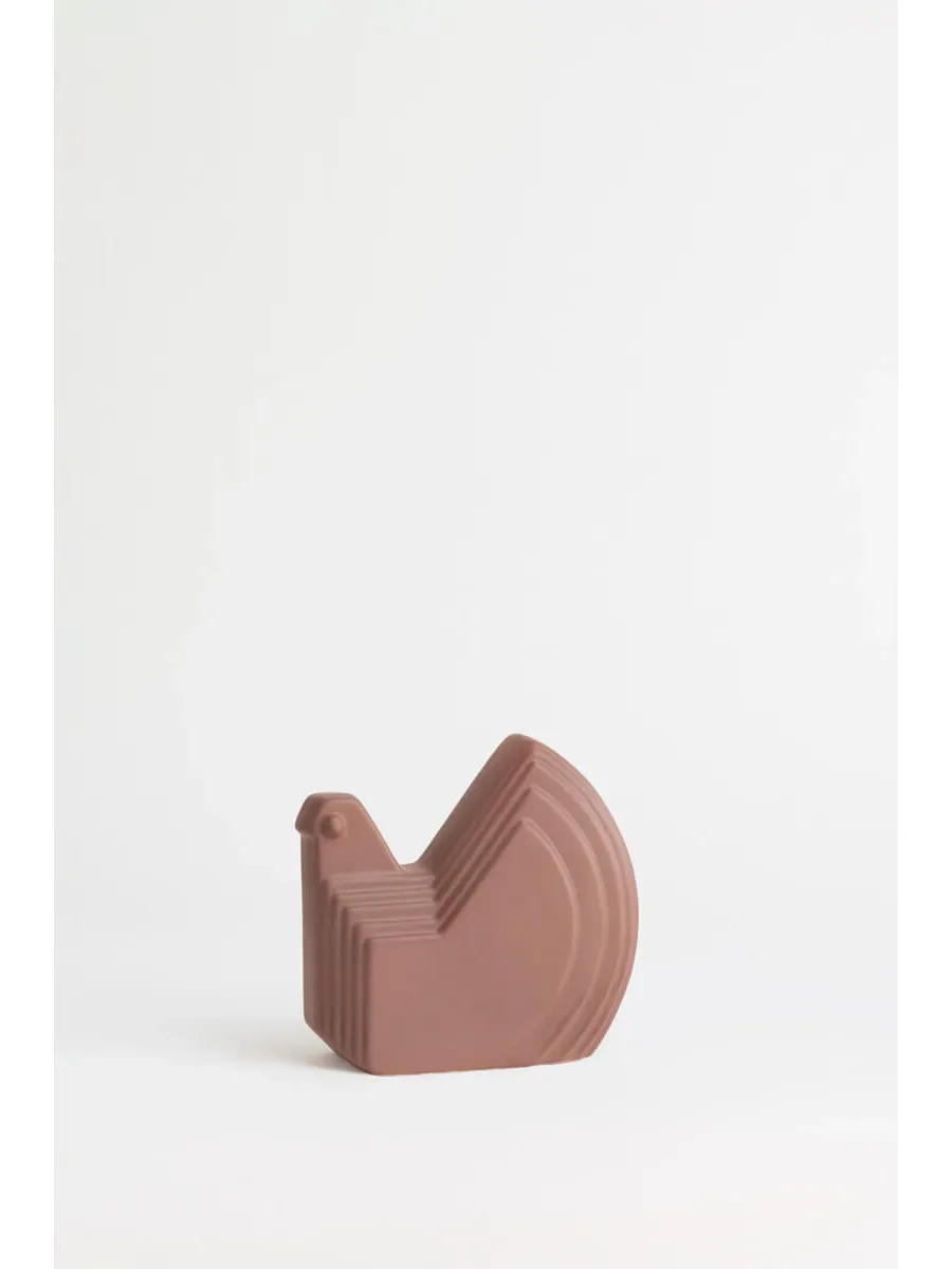 obrazek 1 Gustowna włoska figurka kury idealna do salonu - Design Remo Buti
