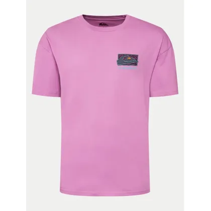 Zdjęcie Quiksilver T-Shirt Spin Cycle EQYZT07653 Różowy Regular Fit