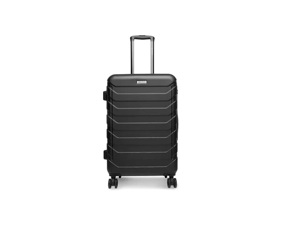 obrazek 1 Gino Rossi Walizka średnia GIN-M-001-05-BLACK Czarny