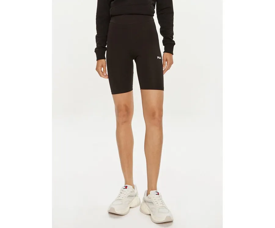 obrazek 1 Fila Szorty rowerowe FAW0455 Czarny Slim Fit