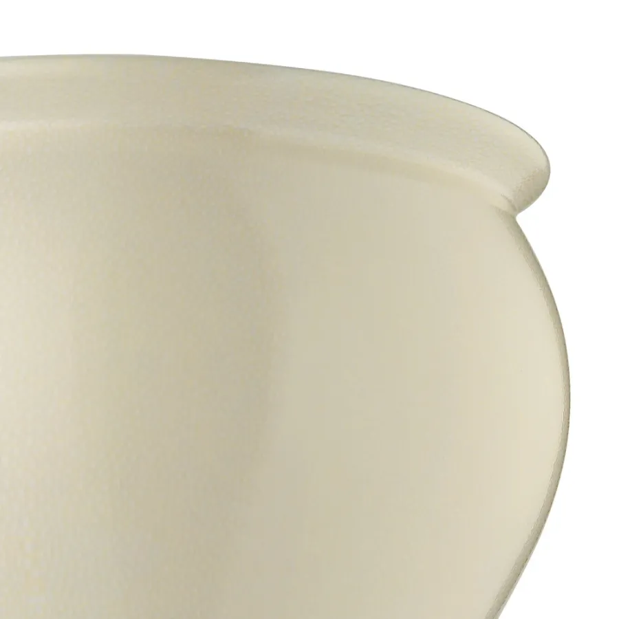 obrazek 3 Olbrzymia donica na kwiaty z glazurowanej ceramiki H.41xL.56xD.Int.54 cm