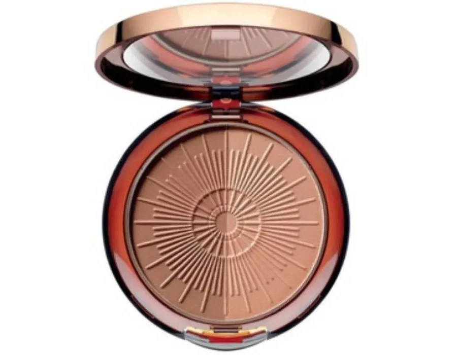 obrazek 1 Artdeco Bronzing Powder Compacy Long-lasting Bronzer do twarzy, 50 Almond Almond 10 g