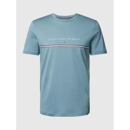 Zdjęcie T-shirt z nadrukiem ze sloganem