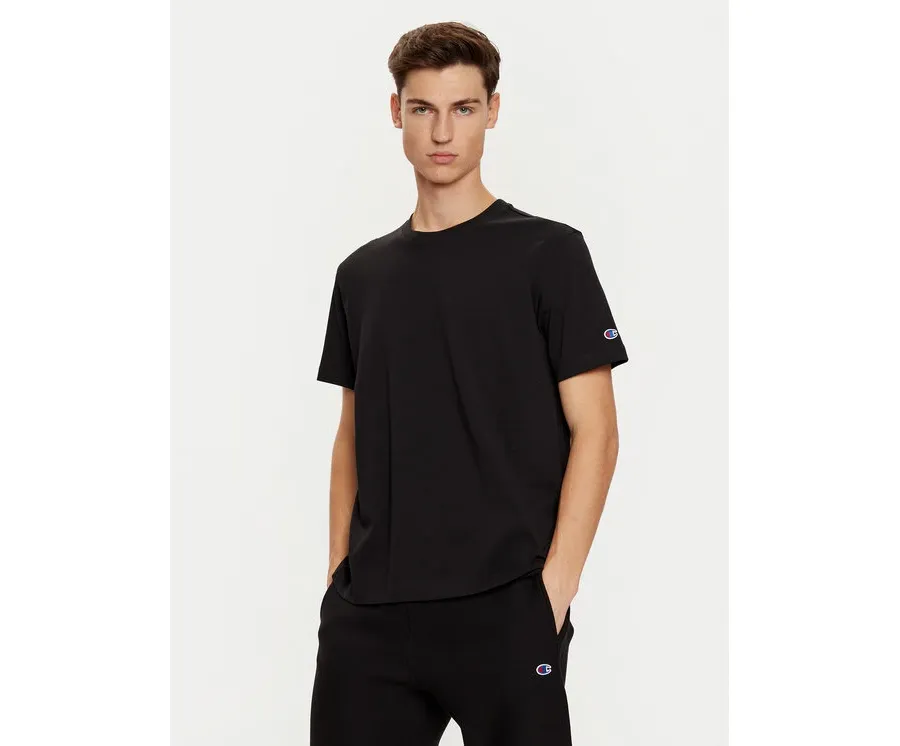 obrazek 1 Champion T-Shirt 220713 Czarny Regular Fit