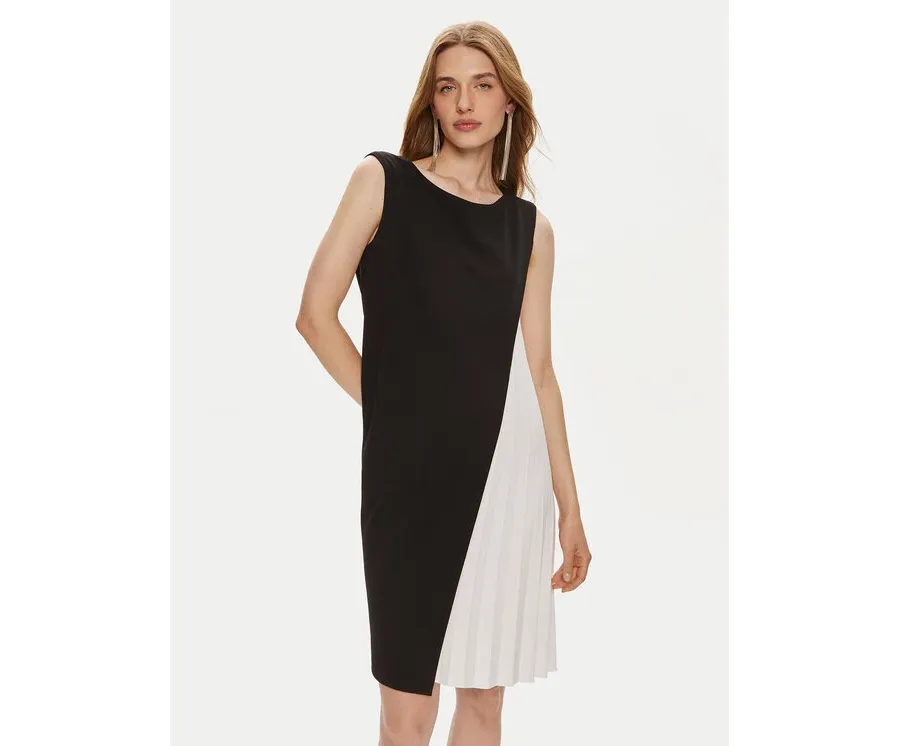 obrazek 1 Joseph Ribkoff Sukienka koktajlowa 241160 Czarny Loose Fit