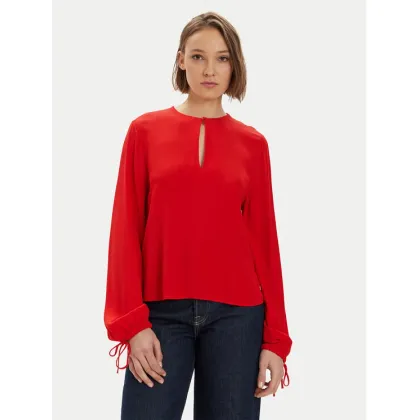 Zdjęcie Tommy Hilfiger Bluzka WW0WW41835 Czerwony Regular Fit